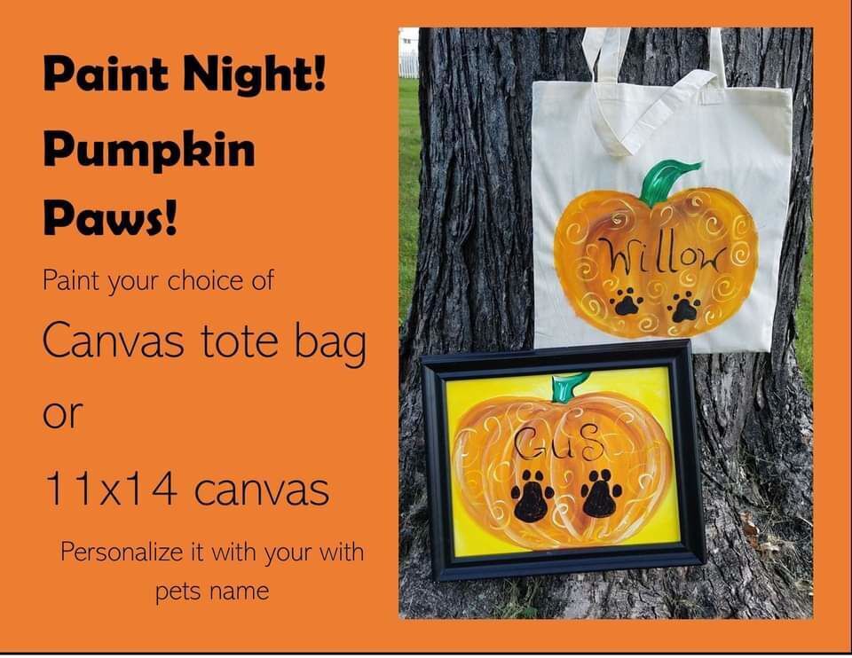 On a date: Pumpkin Paws